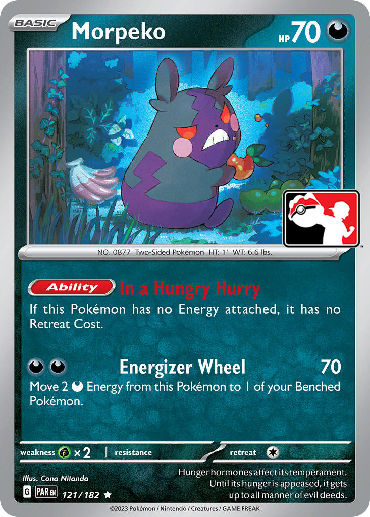 Morpeko (121/182) [Prize Pack Series Five] | Exor Games Truro