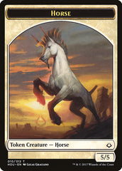 Adorned Pouncer // Horse Double-Sided Token [Hour of Devastation Tokens] | Exor Games Truro