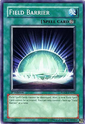 Field Barrier [FOTB-EN042] Common | Exor Games Truro