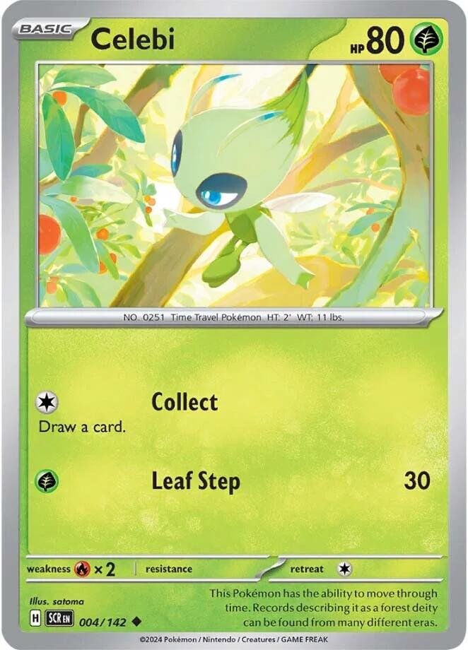 Celebi (004/142) [Scarlet & Violet: Stellar Crown] | Exor Games Truro