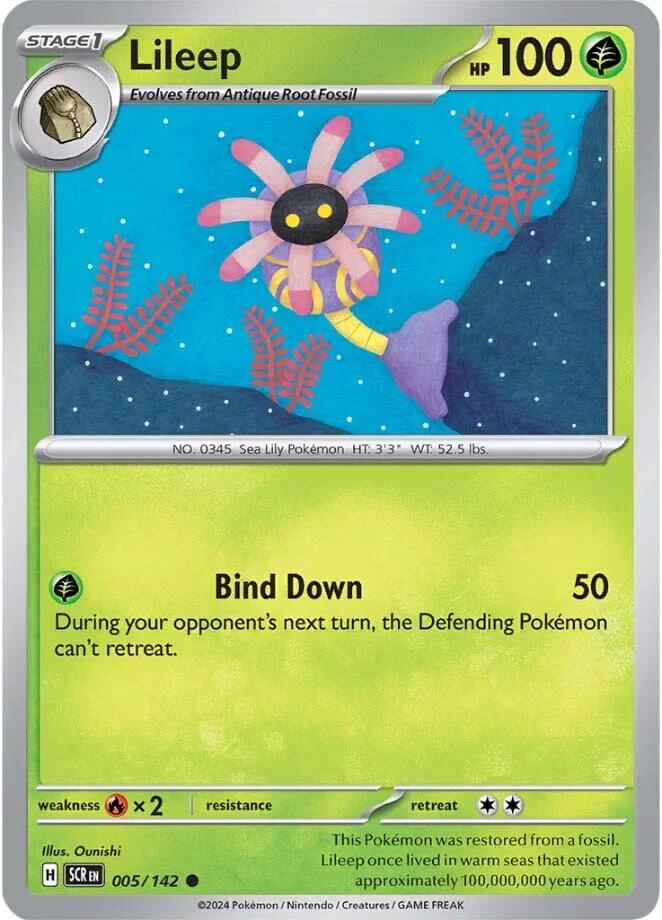 Lileep (005/142) [Scarlet & Violet: Stellar Crown] | Exor Games Truro