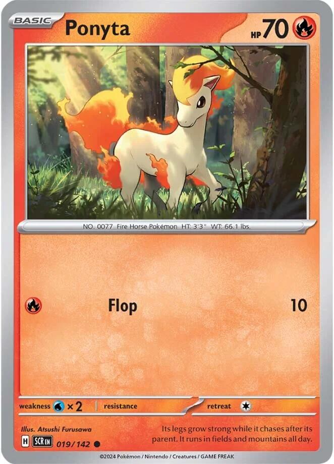 Ponyta (019/142) [Scarlet & Violet: Stellar Crown] | Exor Games Truro