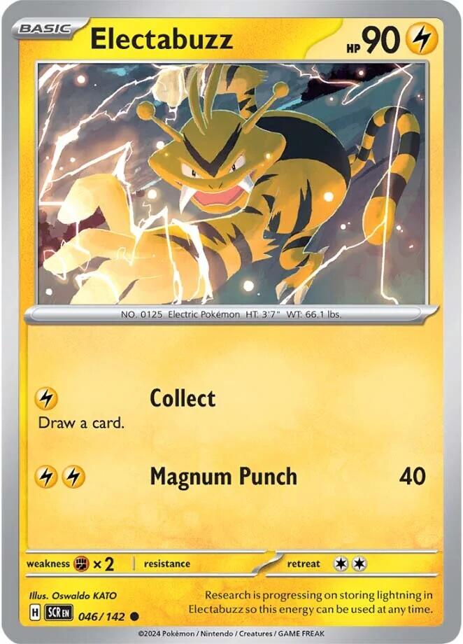 Electabuzz (046/142) [Scarlet & Violet: Stellar Crown] | Exor Games Truro