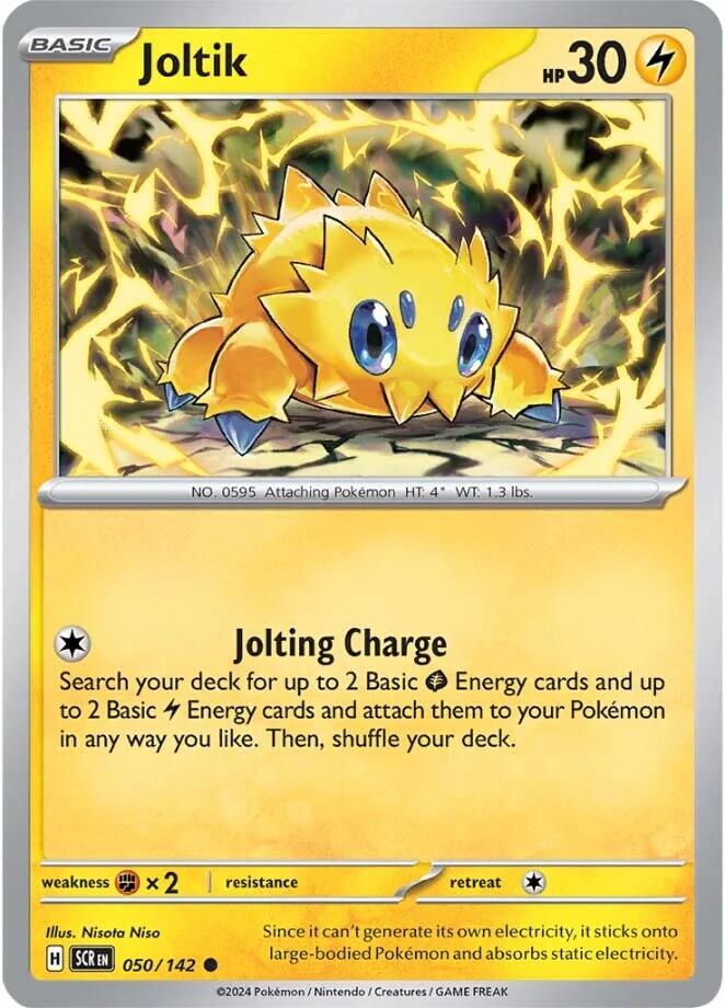 Joltik (050/142) [Scarlet & Violet: Stellar Crown] | Exor Games Truro