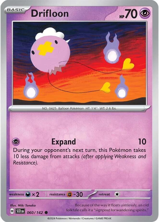 Drifloon (060/142) [Scarlet & Violet: Stellar Crown] | Exor Games Truro