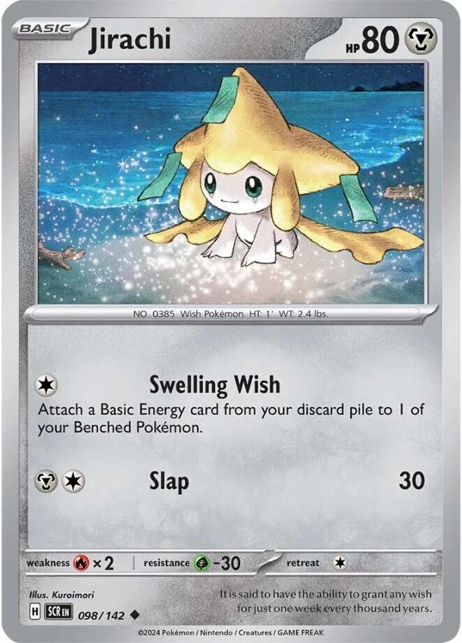 Jirachi (098/142) [Scarlet & Violet: Stellar Crown] | Exor Games Truro
