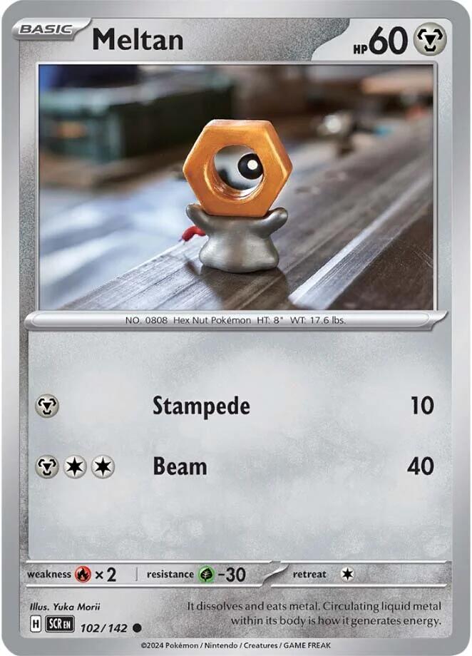 Meltan (102/142) [Scarlet & Violet: Stellar Crown] | Exor Games Truro