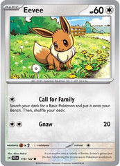 Eevee (113/142) [Scarlet & Violet: Stellar Crown] | Exor Games Truro