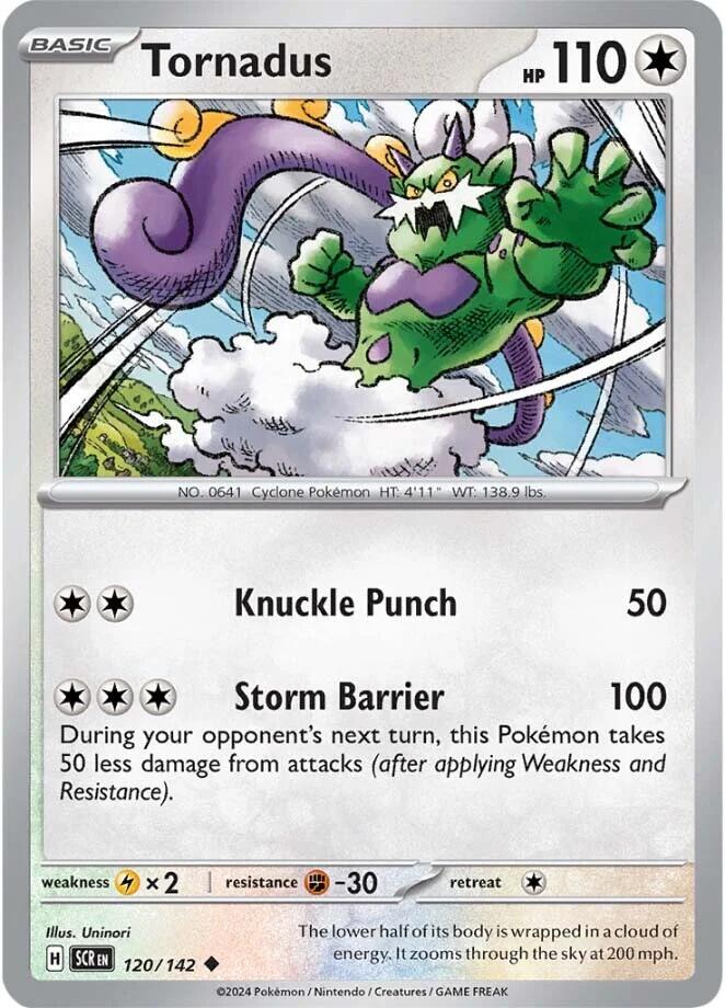 Tornadus (120/142) [Scarlet & Violet: Stellar Crown] | Exor Games Truro
