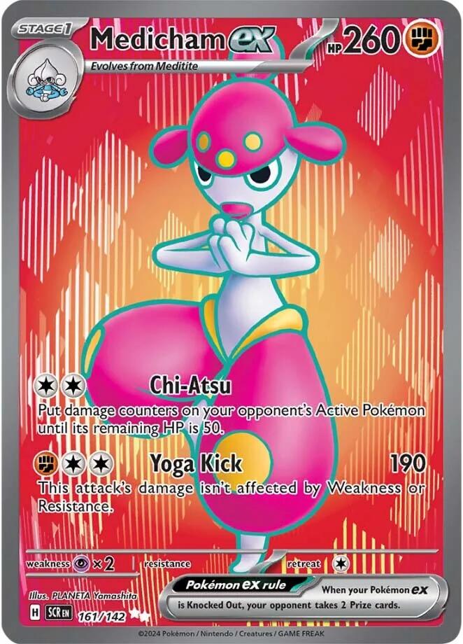 Medicham ex (161/142) [Scarlet & Violet: Stellar Crown] | Exor Games Truro