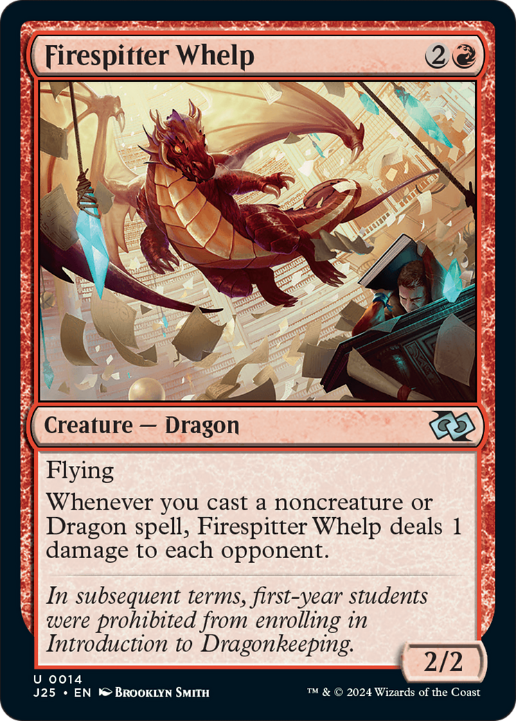 Firespitter Whelp [Foundations Jumpstart] | Exor Games Truro