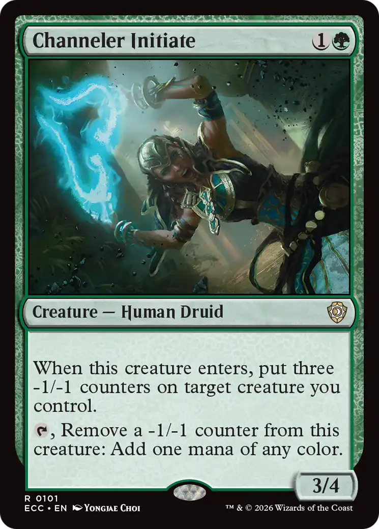 Channeler Initiate [Lorwyn Eclipsed Commander] | Exor Games Truro