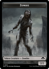 Servo // Zombie Double-Sided Token [Modern Horizons 3 Tokens] | Exor Games Truro