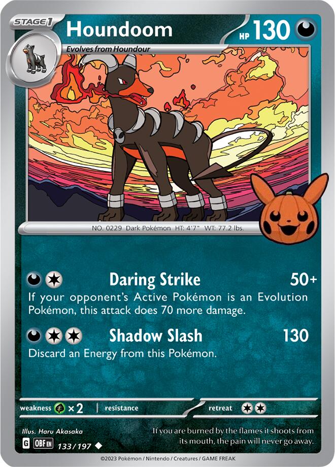 Houndoom (133/197) [Trick or Trade 2024] | Exor Games Truro