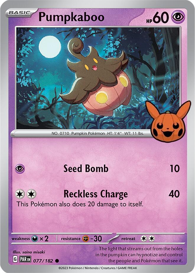 Pumpkaboo (077/182) [Trick or Trade 2024] | Exor Games Truro