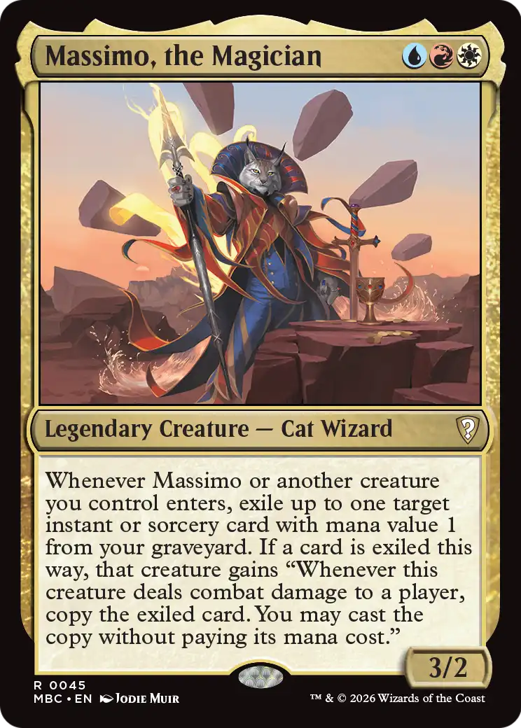 Massimo, the Magician [Mystery Booster: Commander Edition] | Exor Games Truro