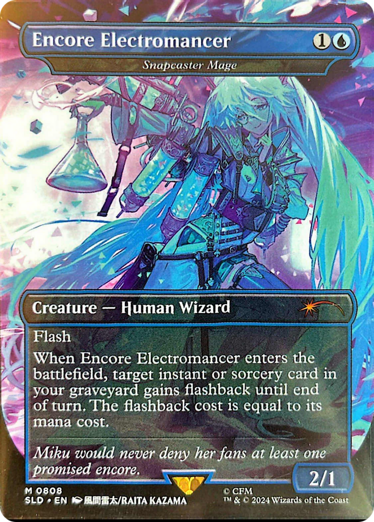 Encore Electromancer - Snapcaster Mage [Secret Lair Drop Series] | Exor Games Truro