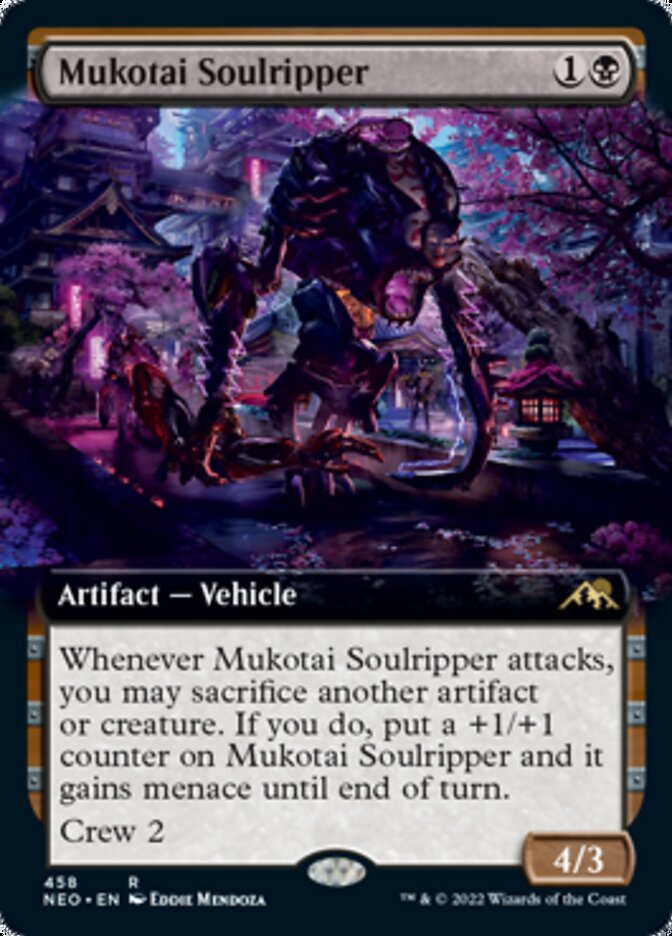 Mukotai Soulripper (Extended Art) [Kamigawa: Neon Dynasty] | Exor Games Truro