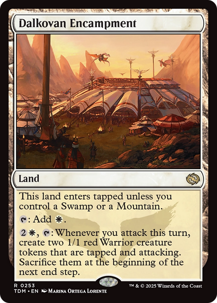 Dalkovan Encampment [Tarkir: Dragonstorm] | Exor Games Truro