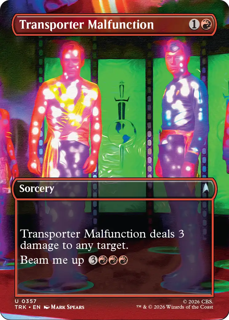 Transporter Malfunction (Borderless) [Star Trek] | Exor Games Truro