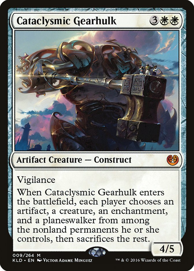 Cataclysmic Gearhulk [Kaladesh] | Exor Games Truro