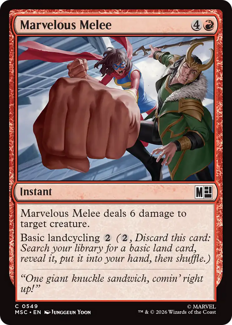 Marvelous Melee [Marvel Super Heroes Commander] | Exor Games Truro