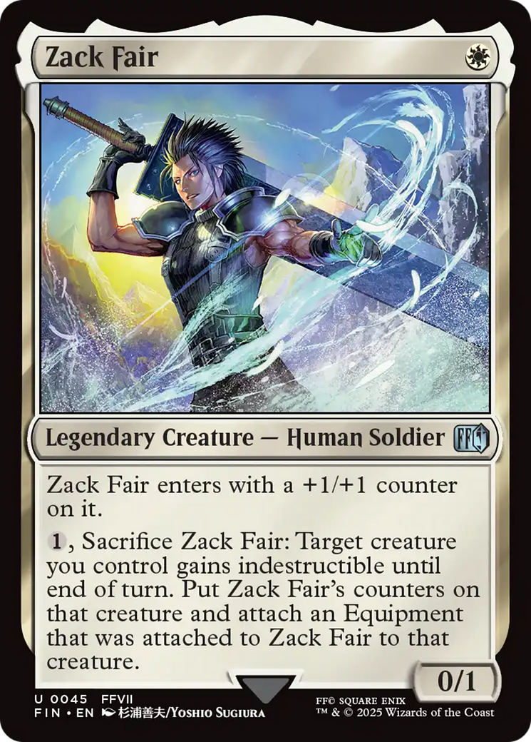 Zack Fair [FINAL FANTASY] | Exor Games Truro
