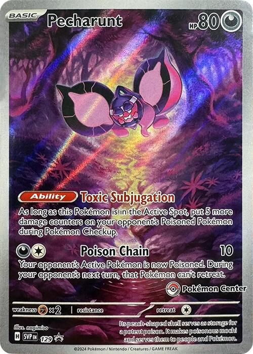 Pecharunt (129) (Pokemon Center Exclusive) [Scarlet & Violet: Black Star Promos] | Exor Games Truro