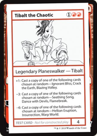 Tibalt the Chaotic (2021 Edition) [Mystery Booster Playtest Cards] | Exor Games Truro