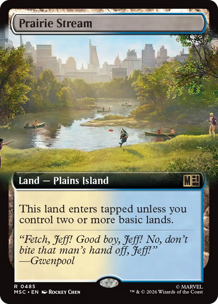 Prairie Stream (Extended Art) [Marvel Super Heroes Commander] | Exor Games Truro