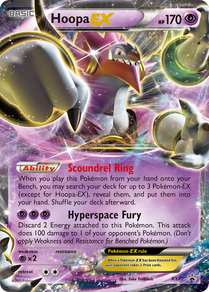 Hoopa EX (XY71) [XY: Black Star Promos] | Exor Games Truro