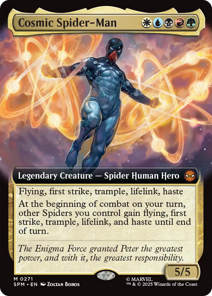 Cosmic Spider-Man (Extended Art) [Marvel's Spider-Man] | Exor Games Truro