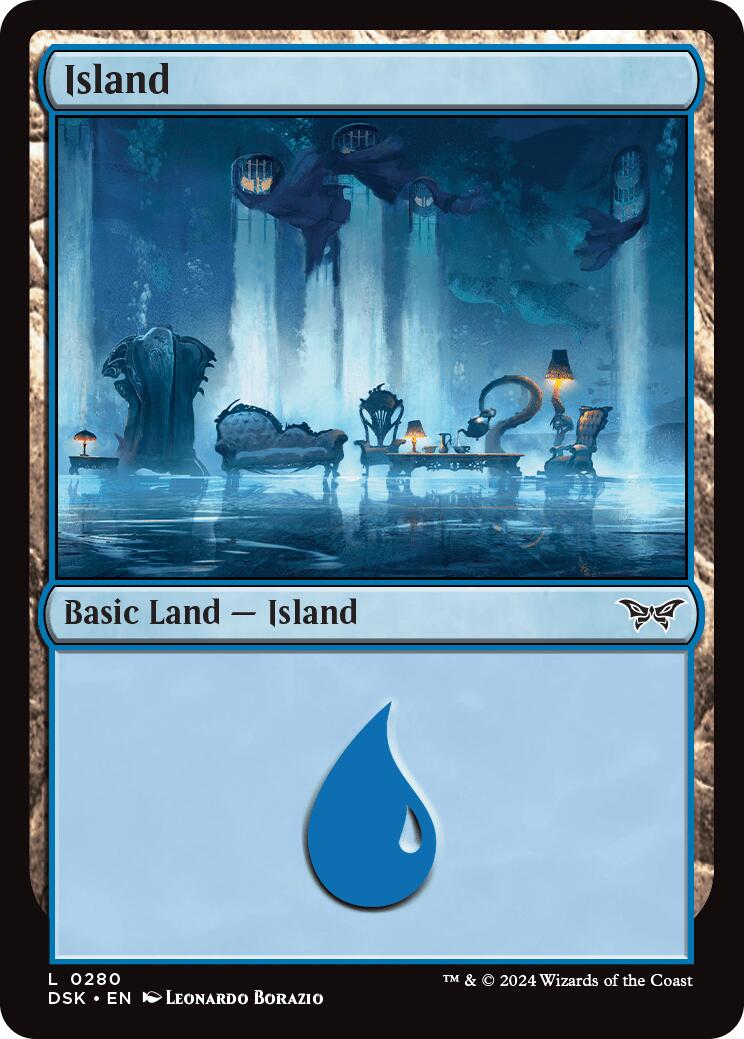 Island (0280) [Duskmourn: House of Horror] | Exor Games Truro