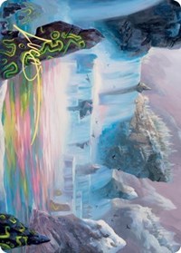 Glittering Frost Art Card (Gold-Stamped Signature) [Kaldheim Art Series] | Exor Games Truro