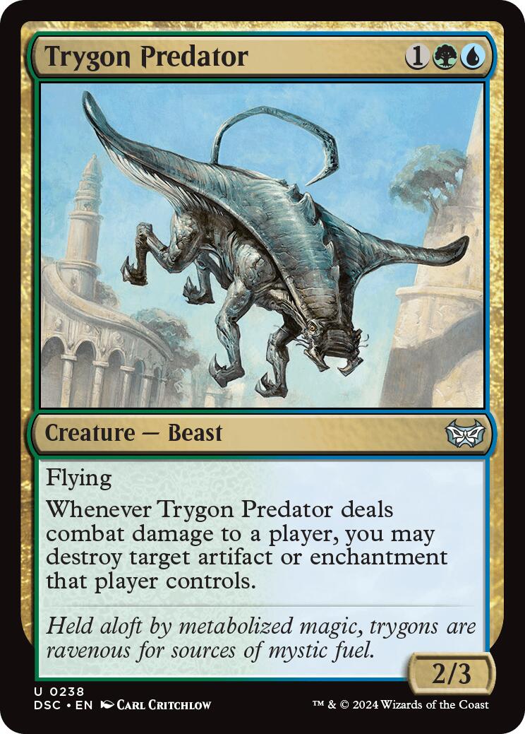Trygon Predator [Duskmourn: House of Horror Commander] | Exor Games Truro