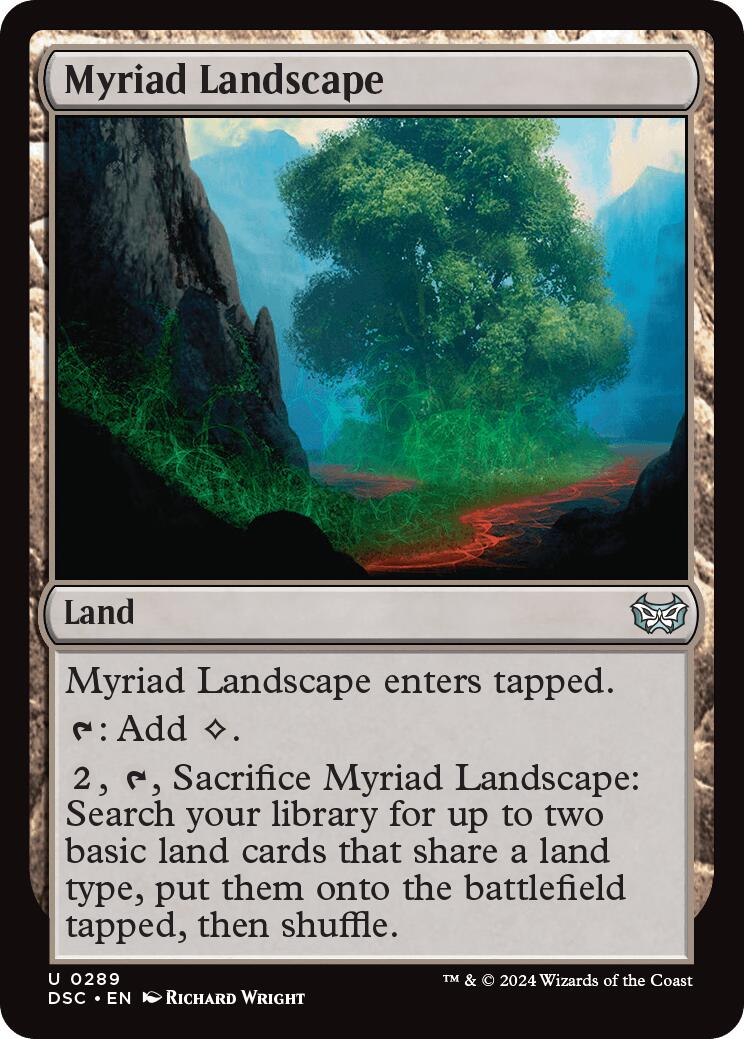 Myriad Landscape [Duskmourn: House of Horror Commander] | Exor Games Truro