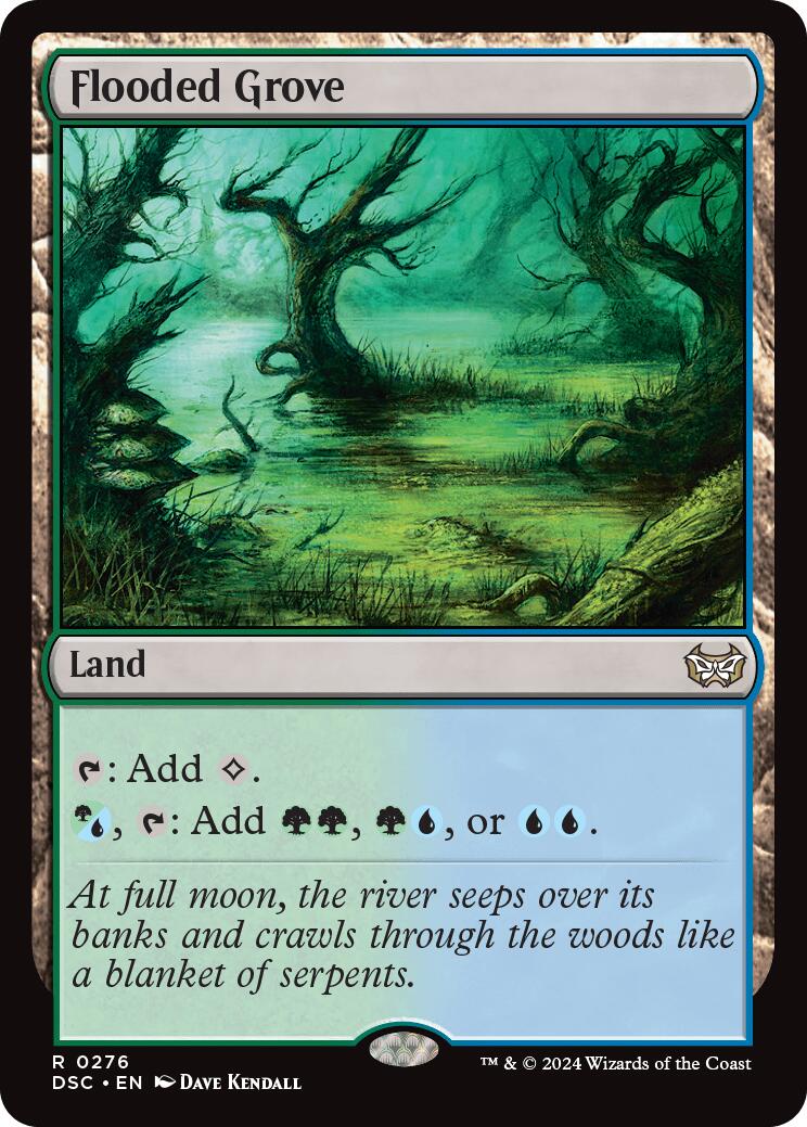 Flooded Grove [Duskmourn: House of Horror Commander] | Exor Games Truro