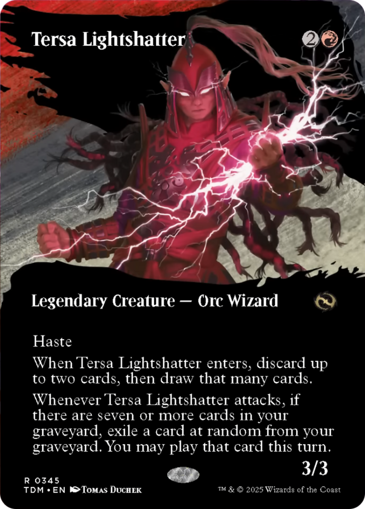 Tersa Lightshatter (Borderless) [Tarkir: Dragonstorm] | Exor Games Truro