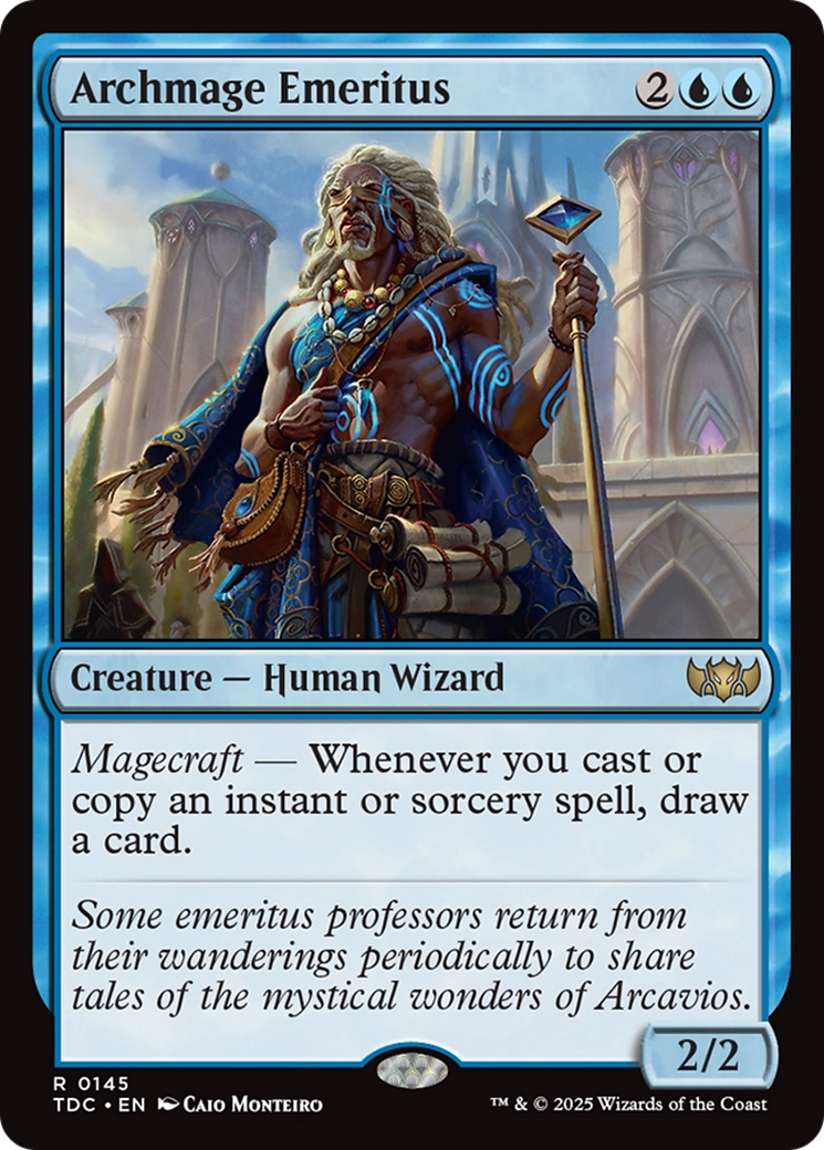 Archmage Emeritus [Tarkir: Dragonstorm Commander] | Exor Games Truro