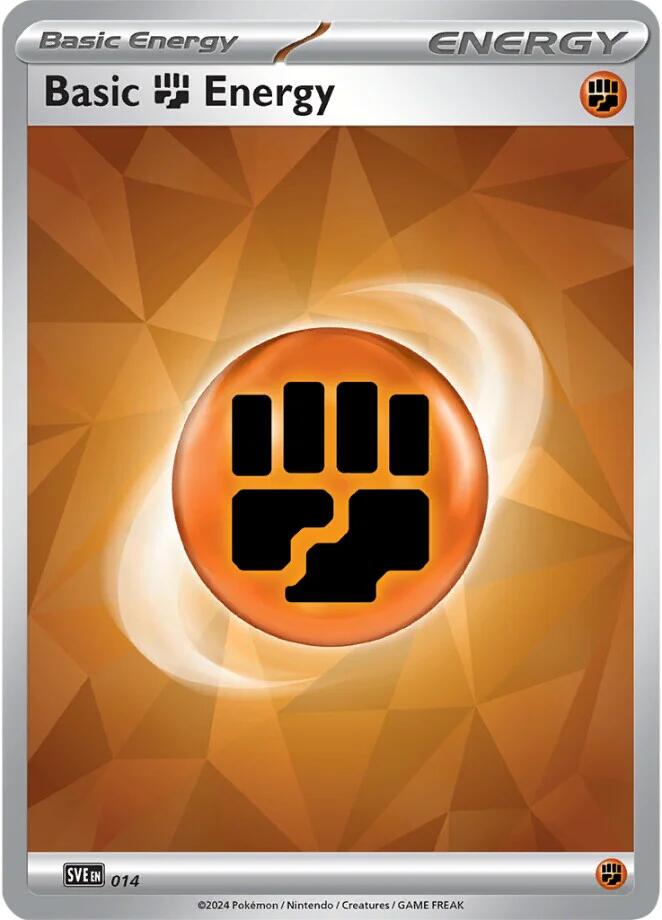 Basic Fighting Energy (014)(Holo) [Scarlet & Violet: Stellar Crown] | Exor Games Truro