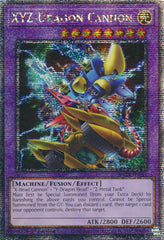 XYZ-Dragon Cannon (Alternate Art) [MP24-EN011] Quarter Century Secret Rare | Exor Games Truro