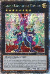 Galaxy-Eyes Cipher Dragon [MP24-EN044] Quarter Century Secret Rare | Exor Games Truro