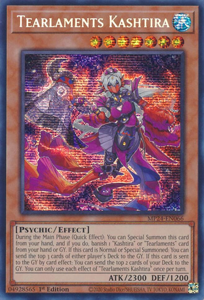 Tearlaments Kashtira [MP24-EN066] Prismatic Secret Rare | Exor Games Truro