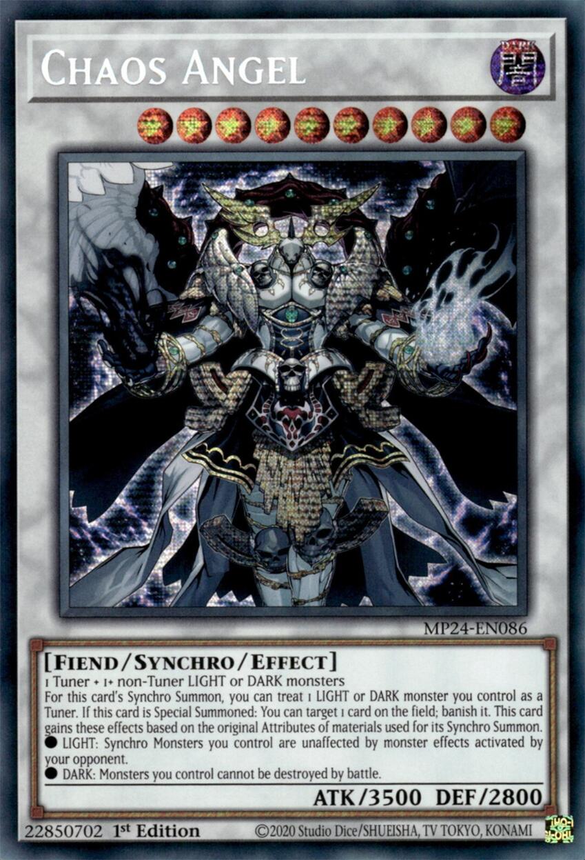 Chaos Angel [MP24-EN086] Prismatic Secret Rare | Exor Games Truro