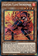 Fighting Flame Swordsman [MP24-EN132] Prismatic Secret Rare | Exor Games Truro