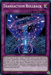 Transaction Rollback [MP24-EN134] Prismatic Secret Rare | Exor Games Truro