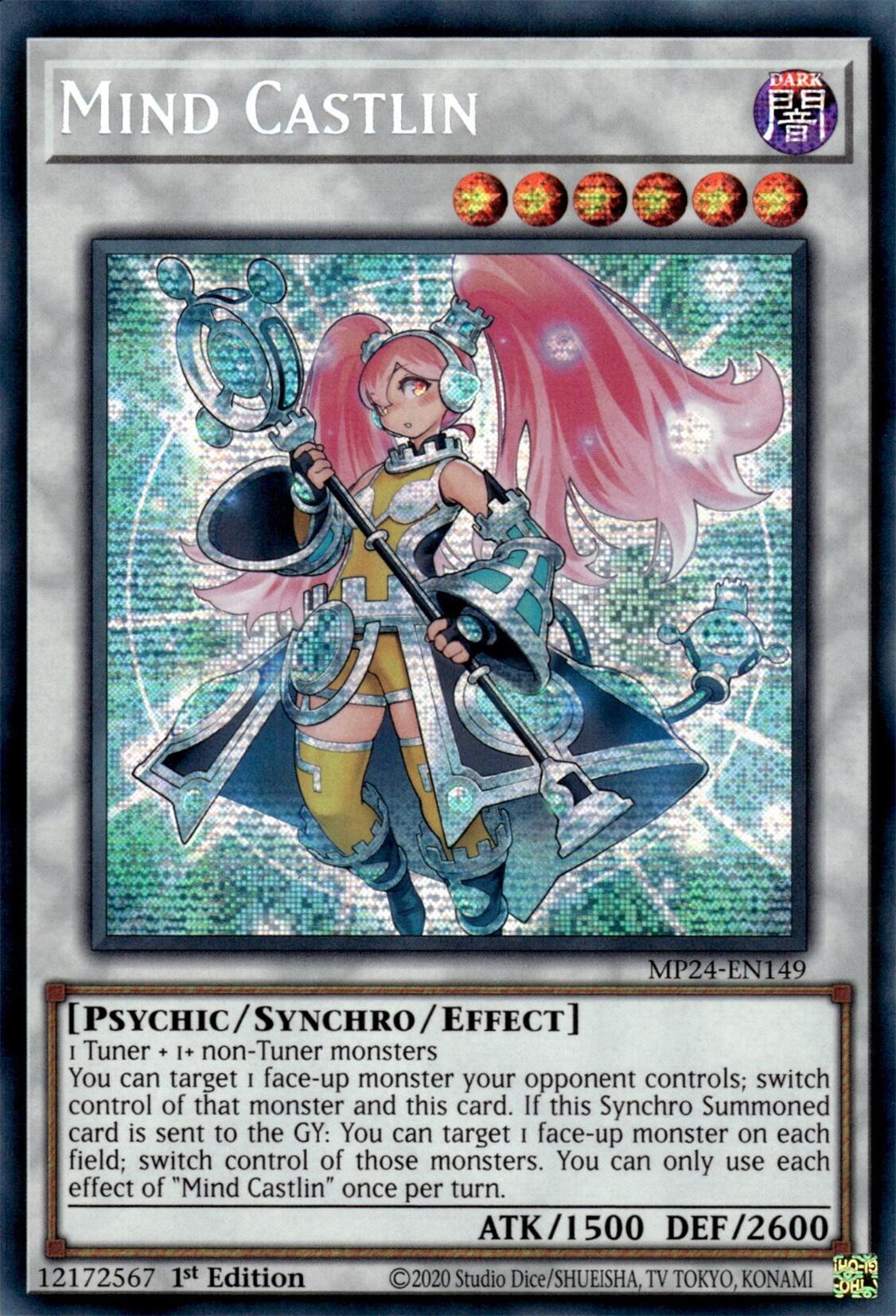 Mind Castlin [MP24-EN149] Prismatic Secret Rare | Exor Games Truro