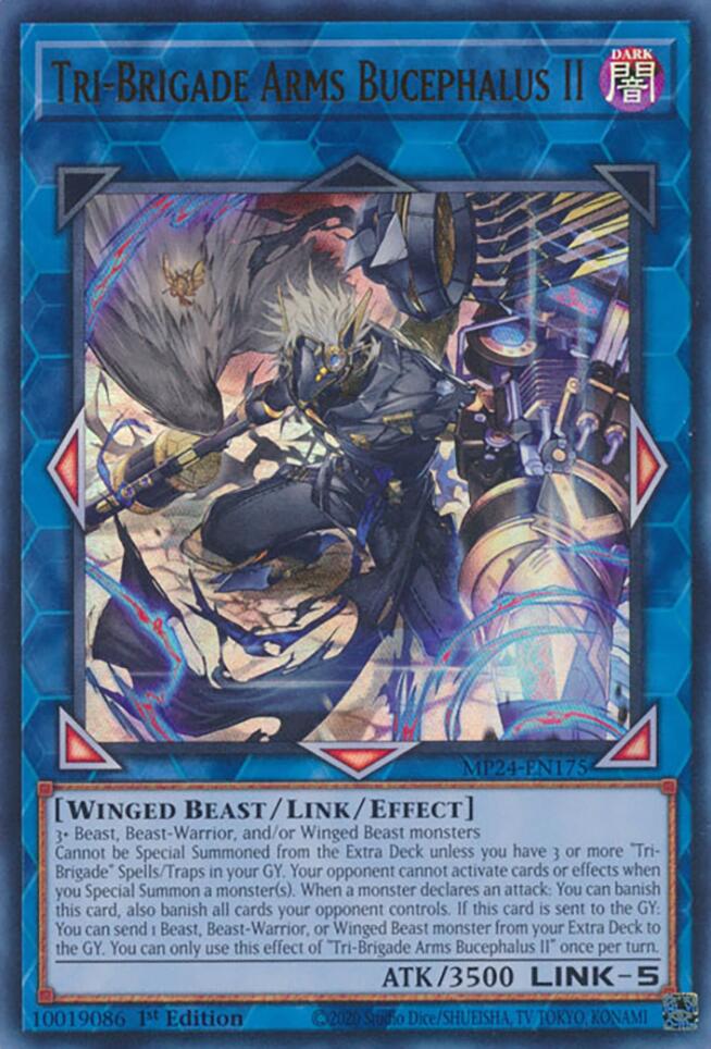Tri-Brigade Arms Bucephalus II [MP24-EN175] Ultra Rare | Exor Games Truro