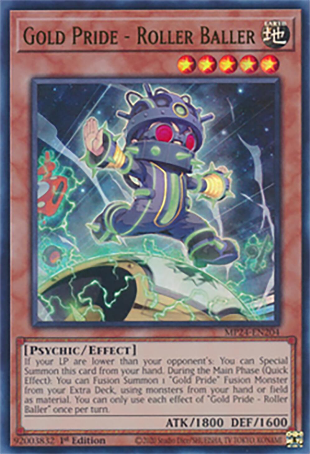 Gold Pride - Roller Baller [MP24-EN204] Ultra Rare | Exor Games Truro