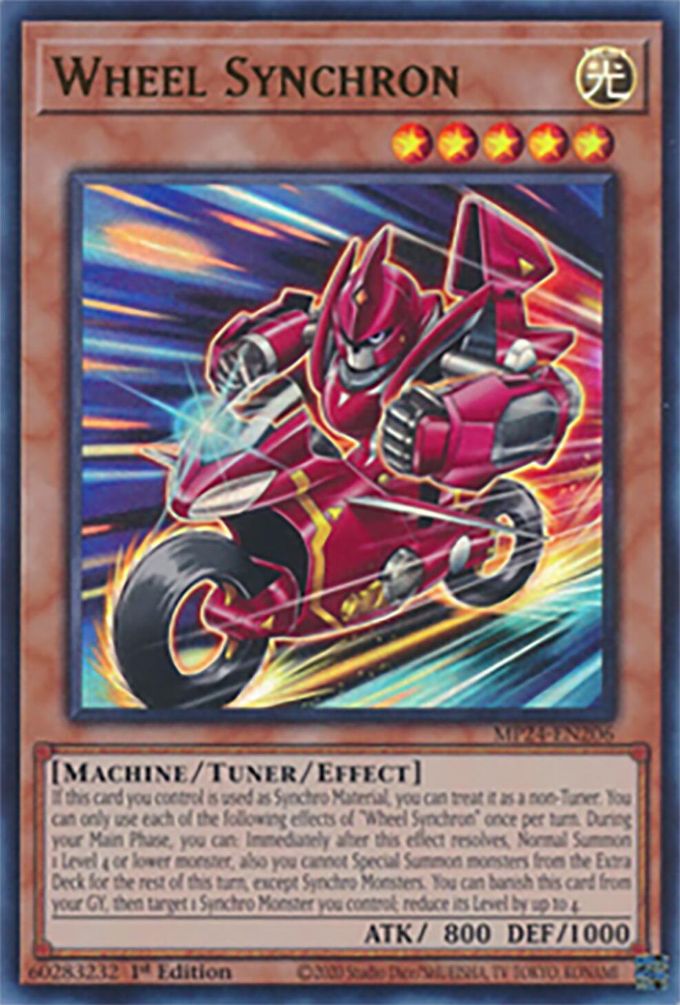 Wheel Synchron [MP24-EN206] Ultra Rare | Exor Games Truro